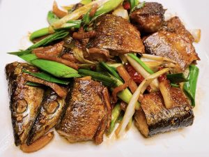 Braised Pacific Saury