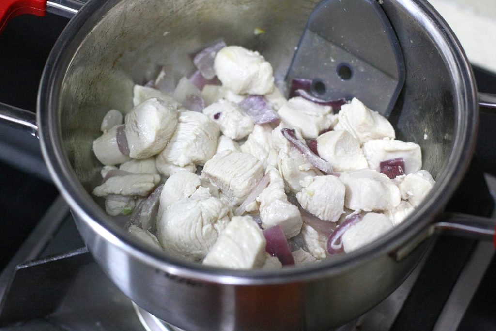 Sear the Chicken
