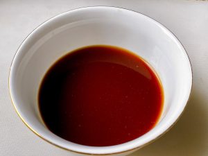 Prepare the Sauce: In a small bowl, combine the water, soy sauce, oyster sauce, sugar, rice vinegar, salt, and cornstarch. Stir well to dissolve the starch.