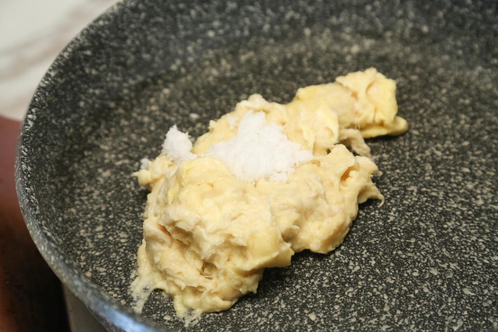 Prepare the Durian Paste