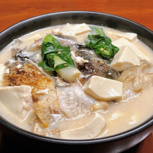 Fish Head and Tofu Soup