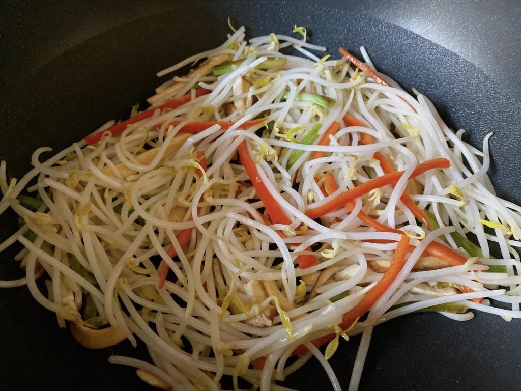 Sauté the Vegetables (2 minutes)