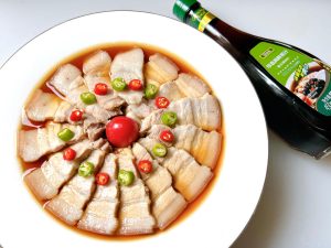 Sliced Pork Belly in Savory Sauce