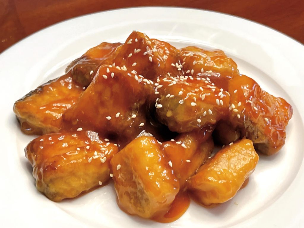 Sweet and Sour Fish Chunks