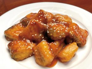 Sweet and Sour Fish Chunks