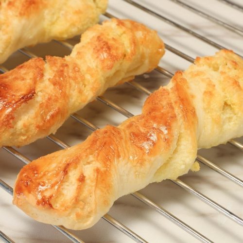 Fluffy Coconut Bread Strips