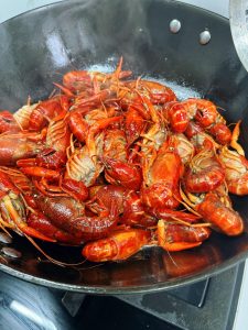 Flash Fry the Crayfish