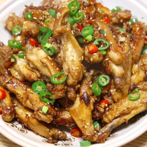Garlic Chicken Wings (Suan Xiang Ji Chi)