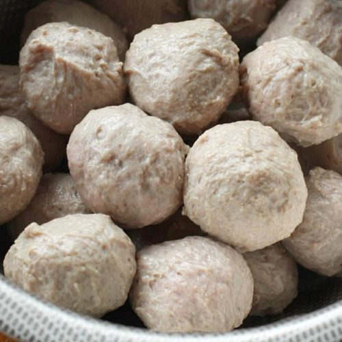 Homemade Beef Balls for Hot Pot