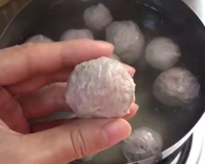 Chinese beef balls