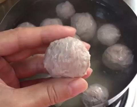 Chinese beef balls