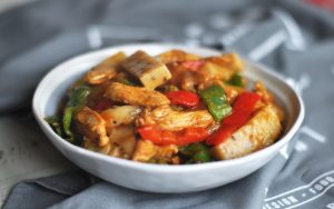 Korean Spicy Chicken and Rice Cakes (Dakgalbi Style Stir-fry)