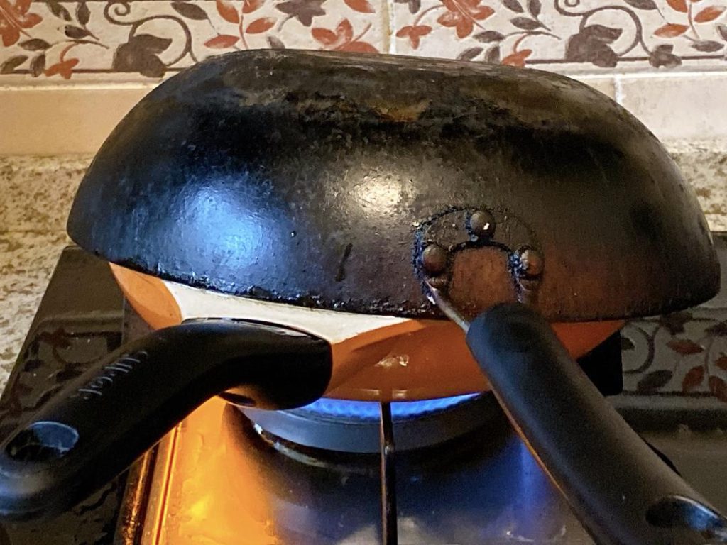 Deep Fry the Skin (3-5 minutes at 350°F/175°C)