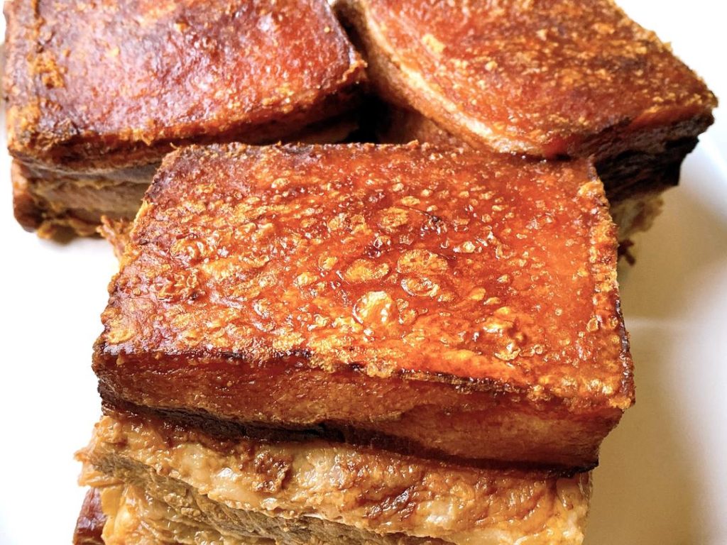 Deep Fry the Skin (3-5 minutes at 350°F/175°C)