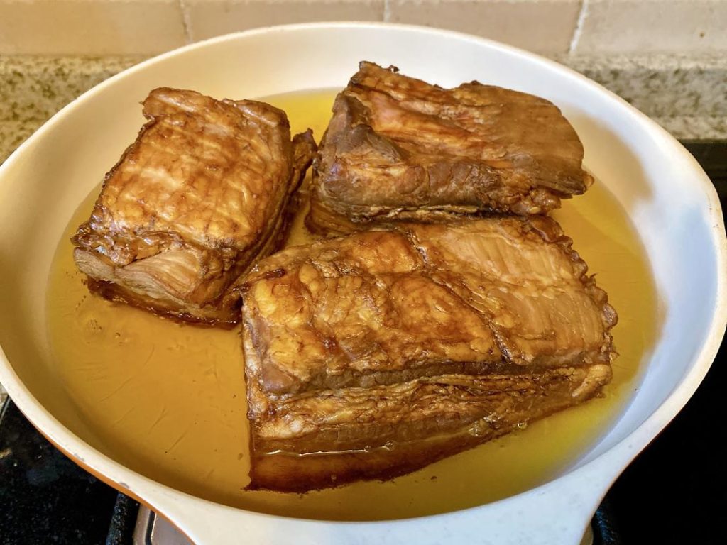 Deep Fry the Skin (3-5 minutes at 350°F/175°C)