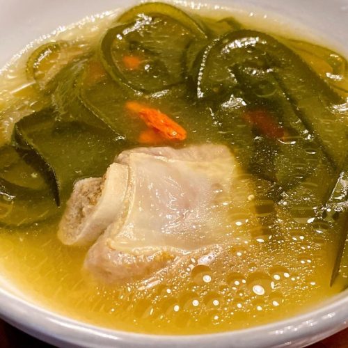 Kelp and Pork Rib Soup