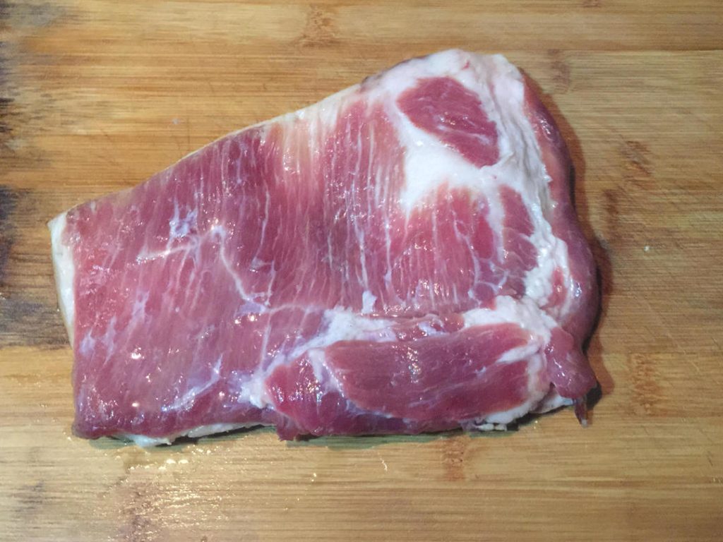 Prep the Meat: Wash the pork belly. Remove the skin (save it for stock if you like). Dice the meat into small cubes (about the size of a fingernail).