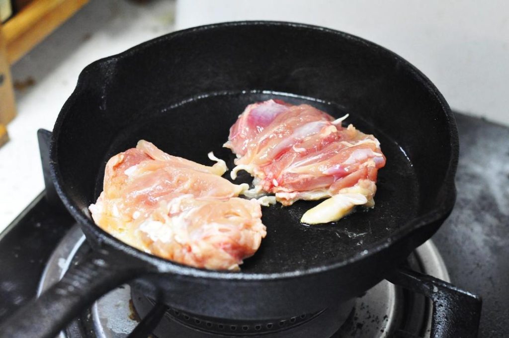 Sear the Chicken