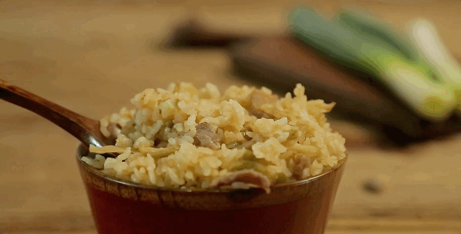 Pork and Preserved Mustard Green Fried Rice