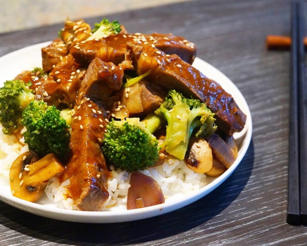 Ribeye Steak Rice Bowl
