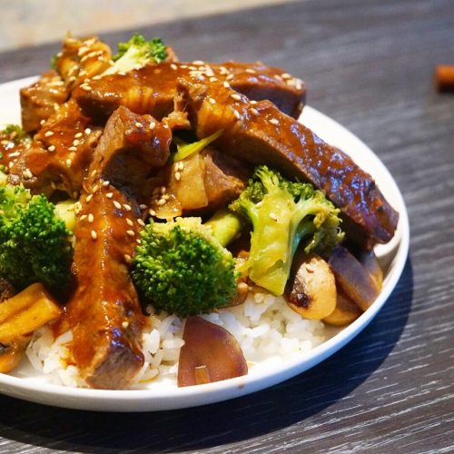 Ribeye Steak Rice Bowl