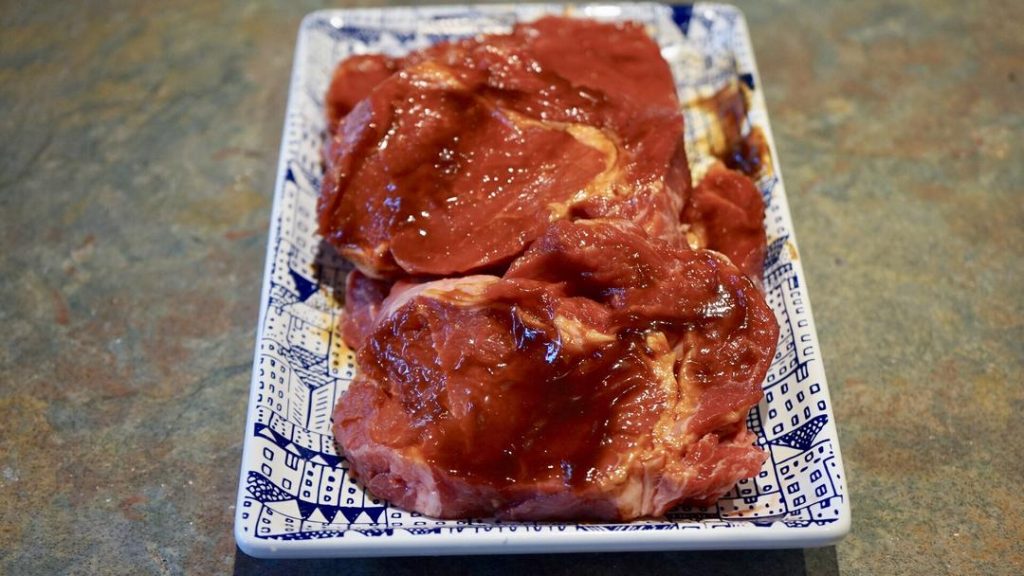 Marinate the Steak