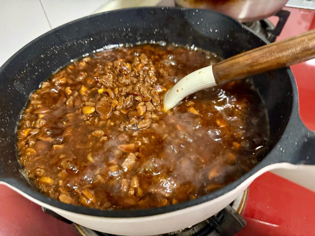 Now, add the flavor base:
