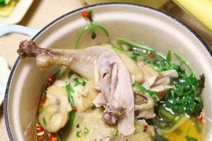 Scallion Oil Chicken (No-Water Method)