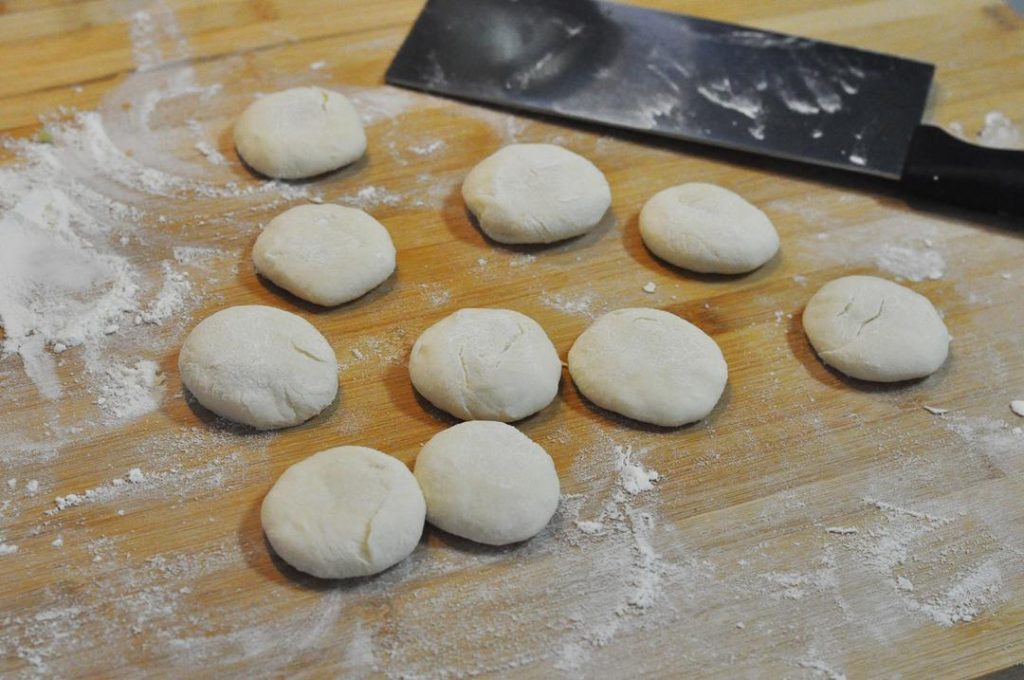 Make the Dough: Mix flour, yeast, and water to form a smooth dough. Knead until soft but not sticky.