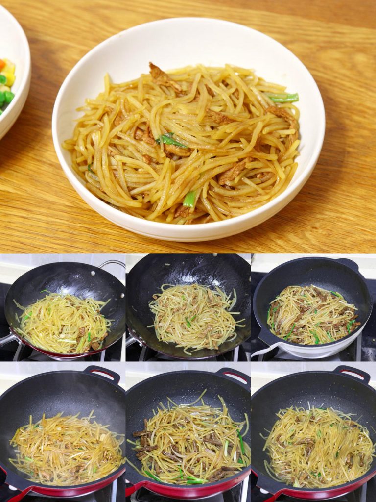 Shredded Pork with Potatoes