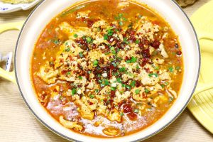 Sichuan Boiled Pork Slices (Shui Zhu Rou Pian)