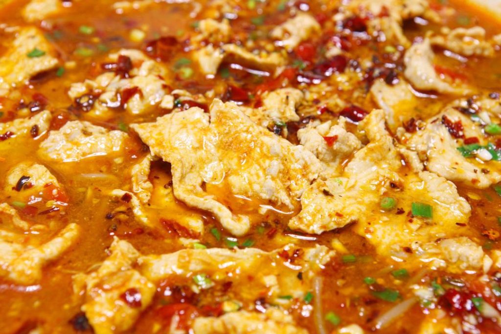 Sichuan Boiled Pork Slices
