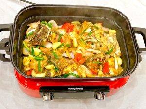 Sizzling Dry Pot Fish Head