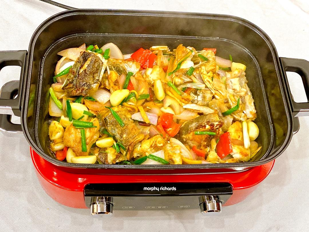 Sizzling Dry Pot Fish Head