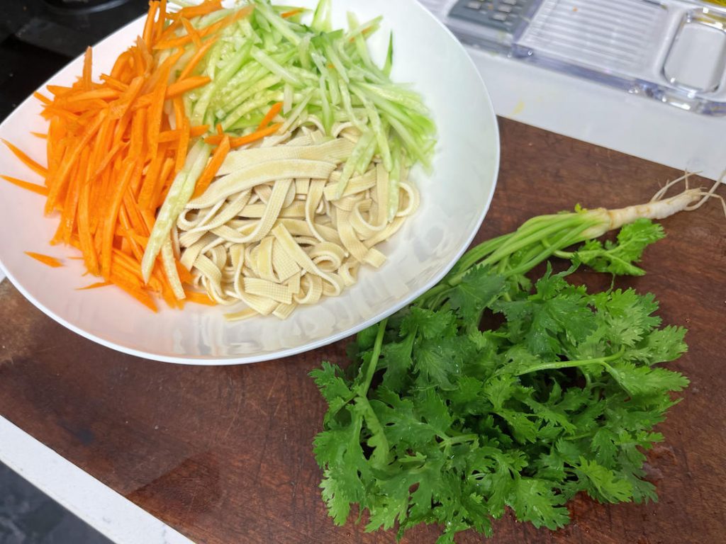 Shred the Vegetables