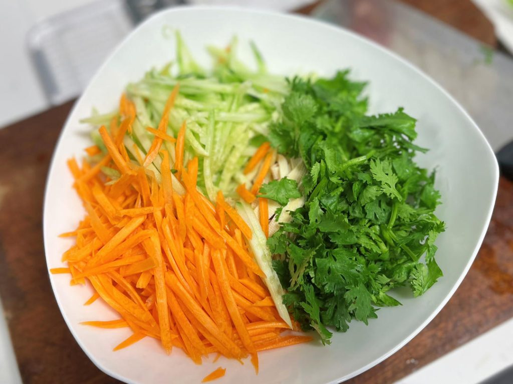 Shred the Vegetables