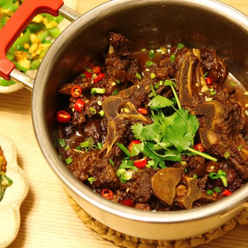Spicy Lamb Spine Stew