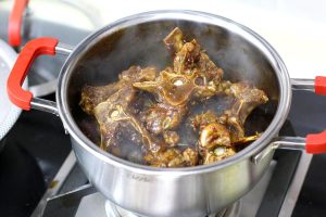 Fry the Lamb and Sauces