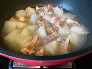 Add the Winter Melon (10–15 minutes)
