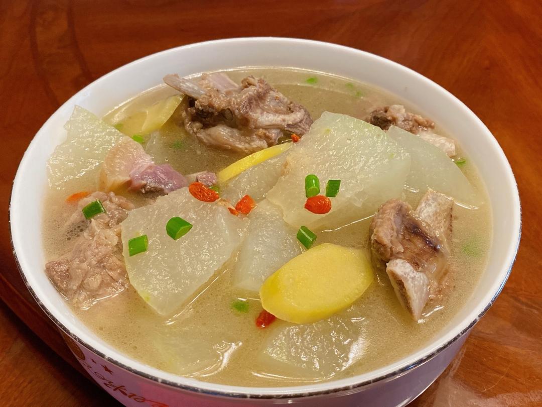Winter Melon Pork Rib Soup