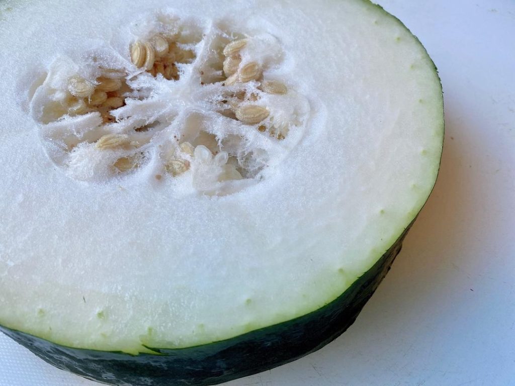 Winter Melon: Peel the thick green skin, scoop out the seeds, and cut the flesh into 1.5-inch chunks.