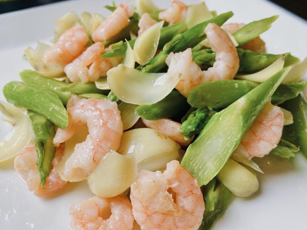 Asparagus & Shrimp Stir-fry