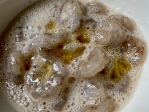 Marinate the Shrimp (15 minutes)
