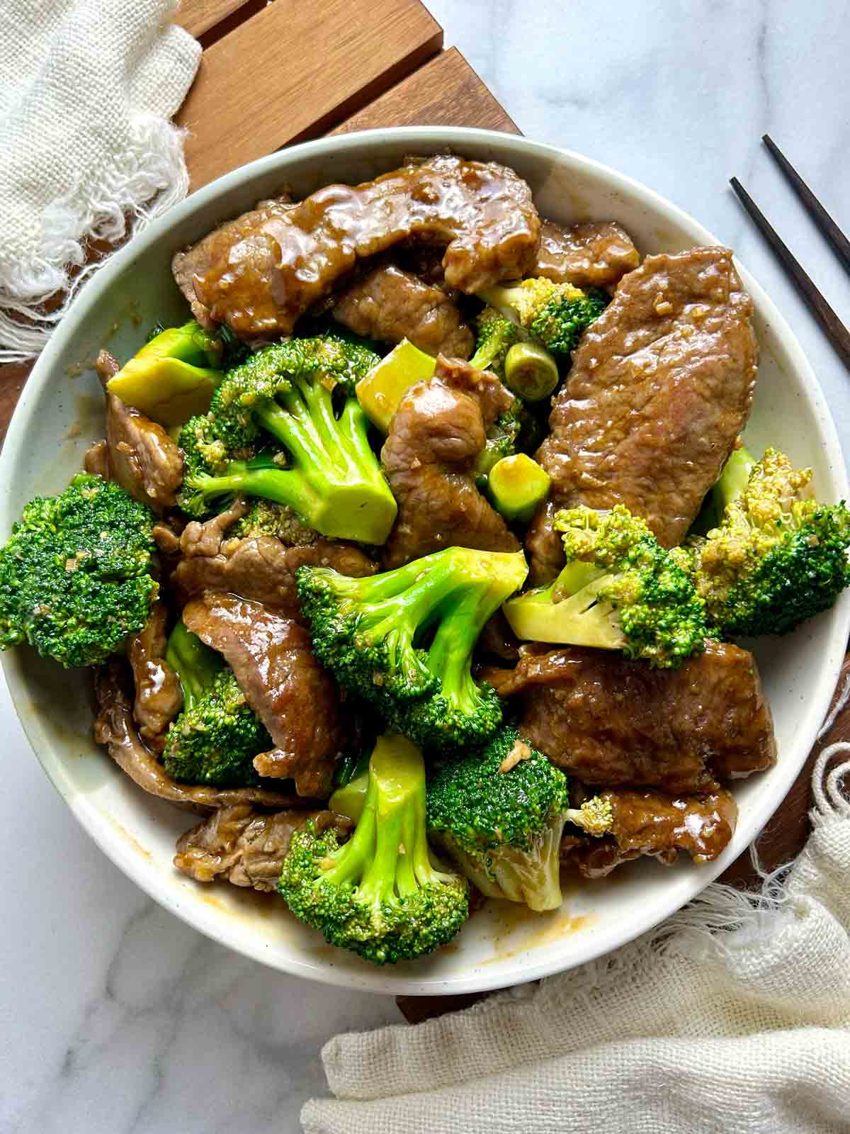 Authentic Beef and Broccoli