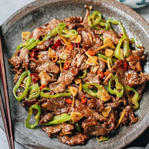 Authentic Hunan Stir-Fried Beef (Hunan Beef)