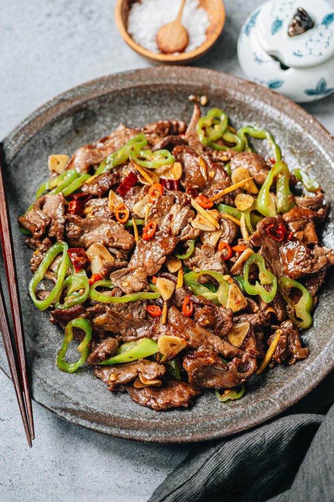 Authentic Hunan Stir-Fried Beef (Hunan Beef)