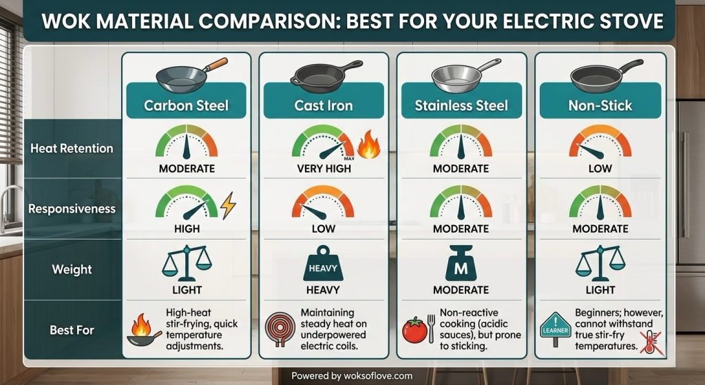 Best Wok for Electric Stove