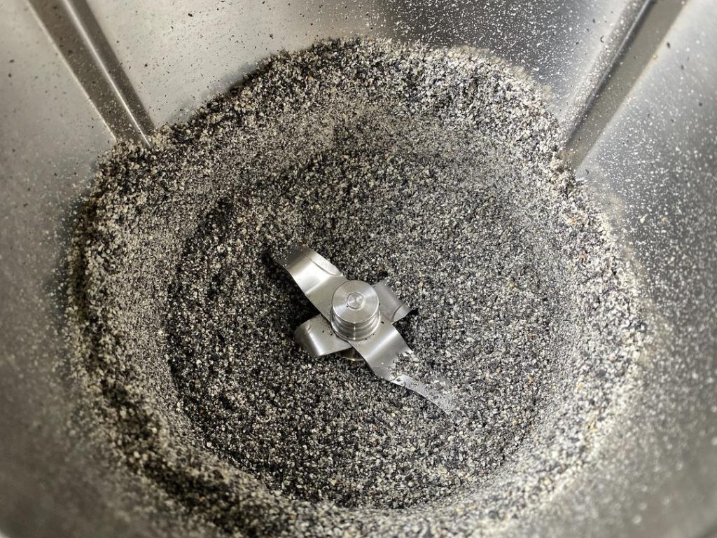 Grind the Sesame Seeds