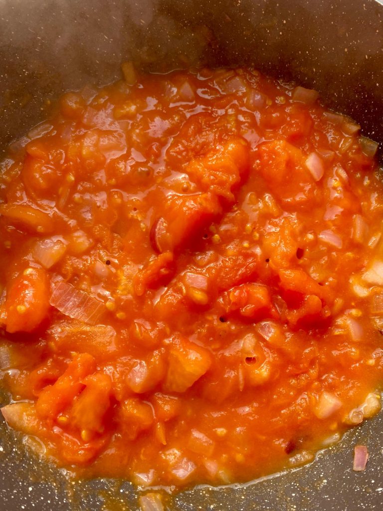 Build the Sauce (2-3 minutes)