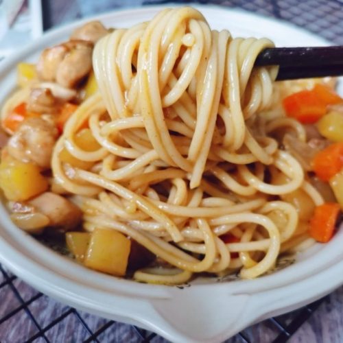 Chicken Curry Pasta